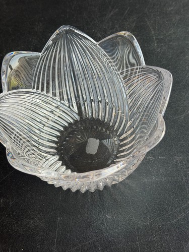 Clear glass ribbed - clear,