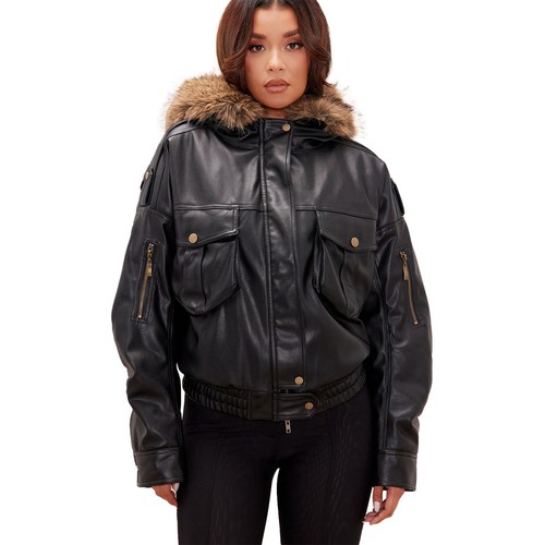 Women real leather jacket - women,