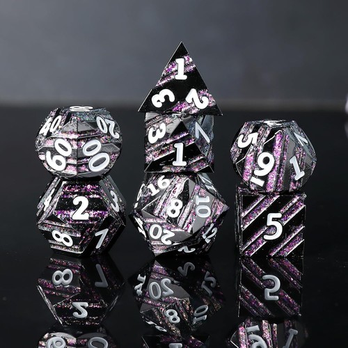 Elifel metal dnd dice - metal, of