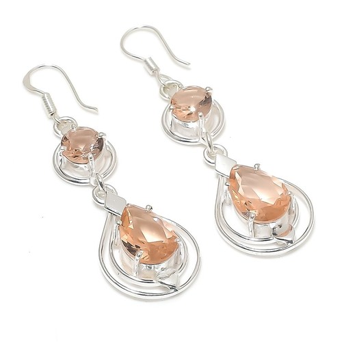 Peach morganite gemstone - morganite,