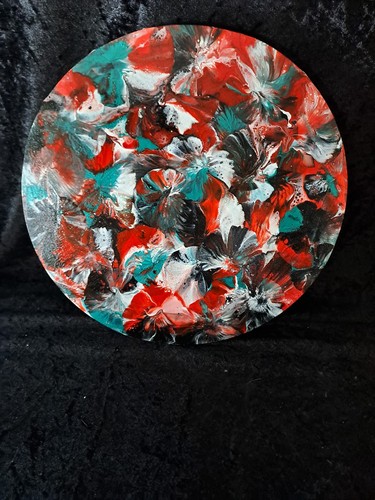Original acrylic fluid - acrylic, art