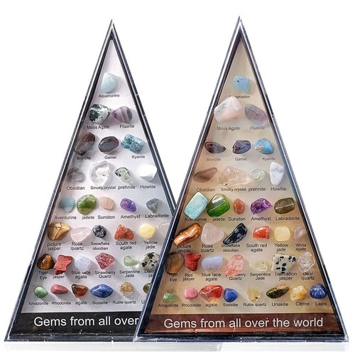 36pcs gem rock specimen - rock,