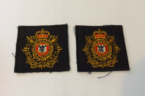 Military cloth badges - military,