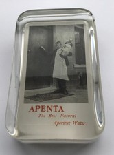 VINTAGE GLASS ADVERTISING