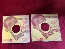 78Rpm, 2 x Rare South African 'Top Beat' RCA Victor Sleeves!