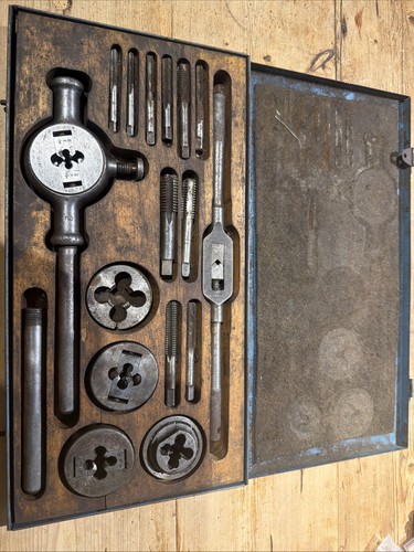 Vintage ikon tap die - vintage, set