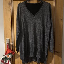 Ladies Sparkly Top Peacocks Size M