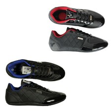 Boys Leather Trainers Lace Up