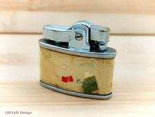 Rolstar patterned Vintage Petrol Lighter-Tobacciana-0pi