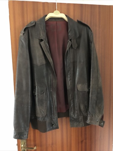 Vintage leather jacket size - vintage,