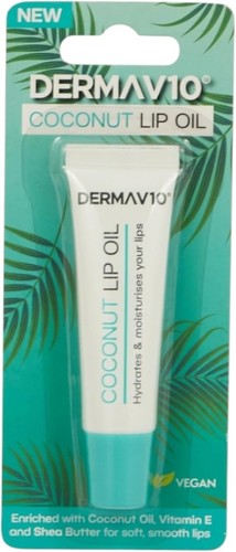 Dermav10 coconut lip - oil, 10ml