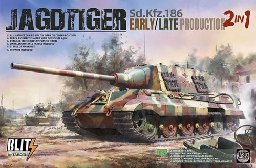 Takom 8001 jagdtiger - takom, no.8001