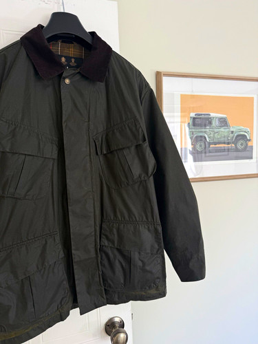 Barbour pocket utility wax - 4,