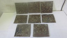 8 Antique  Victorian Tin