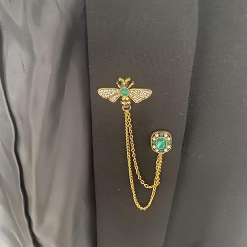 Gorgeous gold green bee - gorgeous,