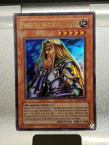 Freed the matchless - yu-gi-oh!,