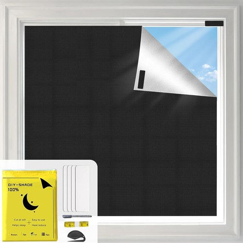 Temporary blackout blinds - blackout,