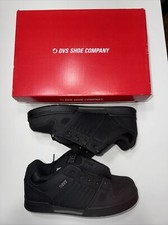 New In Box DVS MEN'S CELSIUS BLACK / BLACK DVF0000233 019 Size 10.5 Skate Shoes