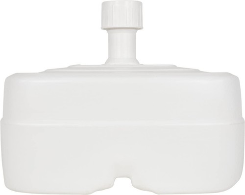 Large plastic wheeled parasol - large,