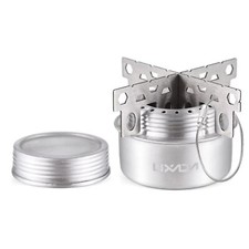 Lixada Ultralight Alcohol Stove with Cross Stand Portable Camping/Hiking Burner