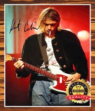 Kurt Cobain -  Autographed