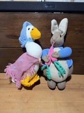 Hand Knitted Peter Rabbit And