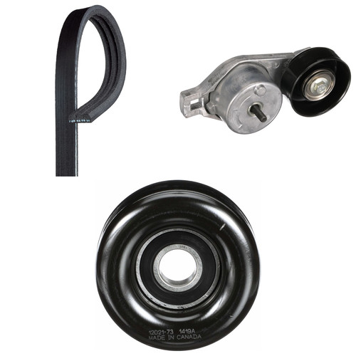 Gates aux belt kit ribbed - gates,