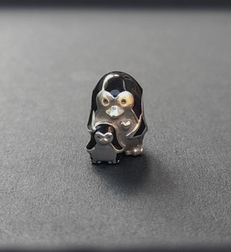 Pandora penguin family - pandora, charm