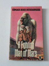 Edgar Rice Burroughs A Fighting Man of Mars Vintage Sci-fi Paperback NEL 1971