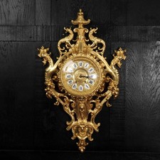 Large Antique French Gilt
