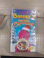 Barney's Night Before Christmas VHS - 2000 Pink Video Tape Version Very Rare