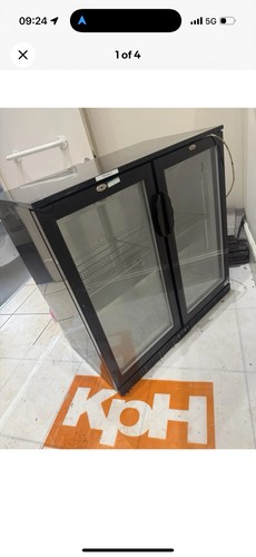 Back bar cooler sliding - bar, 2