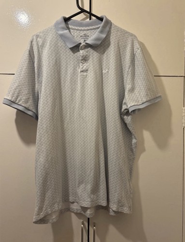 White and light blue hollister