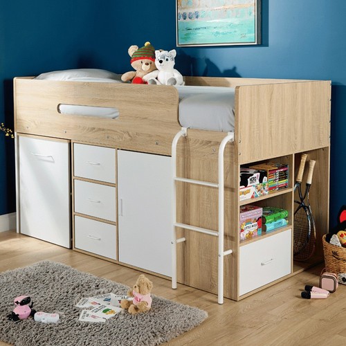 Marsden mid sleeper cabin bed - cabin,