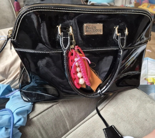 Paul boutique black patent - boutique,