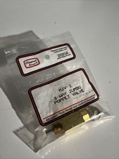 clippard MJV-3 3-way jumbo poppet valve brass 