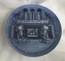 Vintage Royal Copenhagen Plate Elephant Gate Carlsberg Brewery 1868-1968