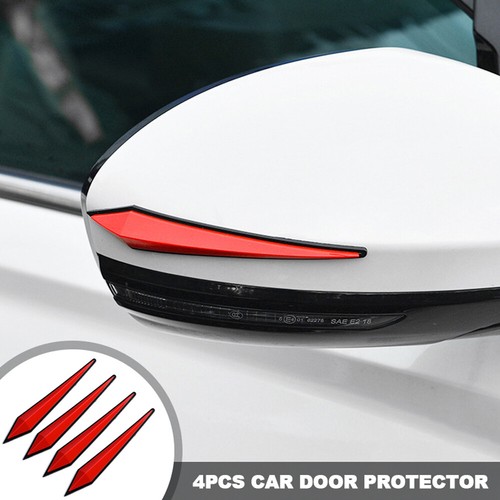 Red car bumper corner door - 4x,