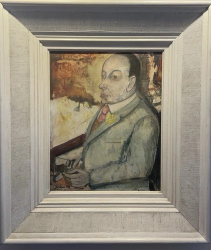 Scottish expressionistic oil - expressionistic,