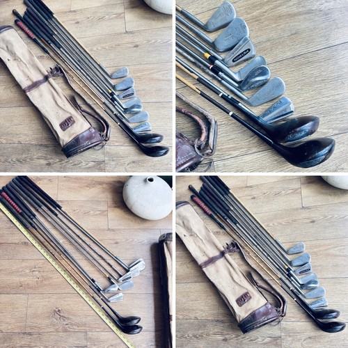 Vintage golf clubs - set, 11