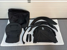 Stokke Xplory, Trailz, Crusi Seat Fabric Set / Colour Pack / Textile Set- Black