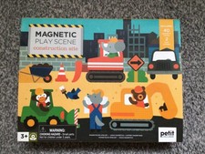 Magnetic Play Scene Construction Site
