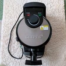 Rotating Belgian Waffle Maker Machine Waffle Iron Non-Stick Plates 1000W vgc