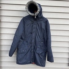 Vtg Tube Hood Parka Snorkel