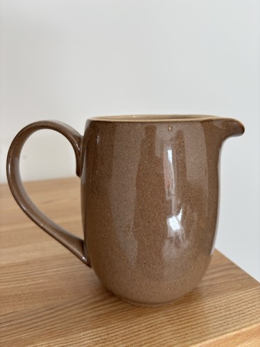Brown denby jug - brown,