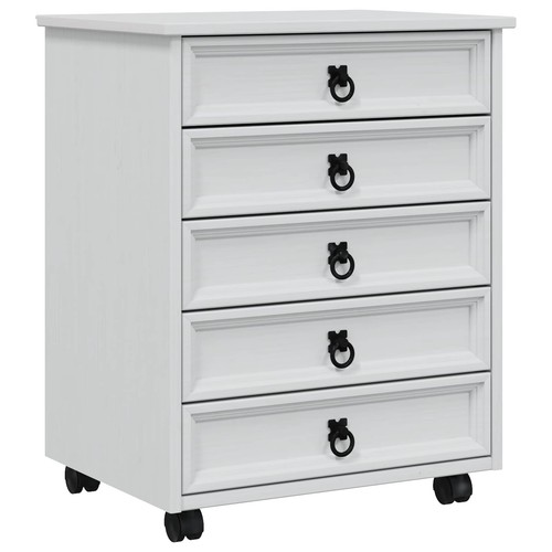 Rolling cabinet with drawers - with,