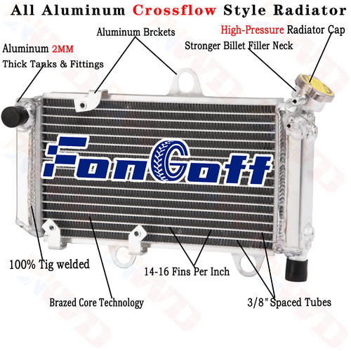 Aluminum radiator for - aluminum,