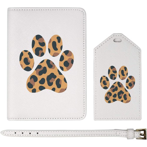 Leopard print dog paw - dog, paw'