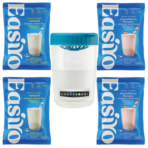 Easiyo drinking yoghurt set - drinking,