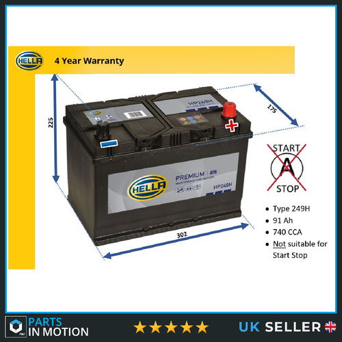 Battery fits triumph - battery,